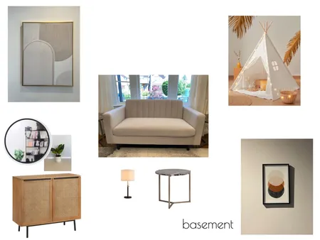 basement Interior Design Mood Board by pamela@dressthisspace on Style Sourcebook
