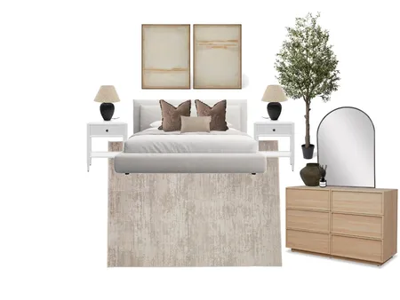 Master Bedroom progress Interior Design Mood Board by Geline on Style Sourcebook
