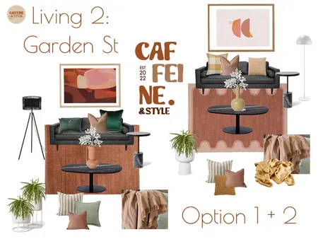 Living Area 2 - Garden St (V2) Interior Design Mood Board by Caffeine and Style Interiors - Shakira on Style Sourcebook