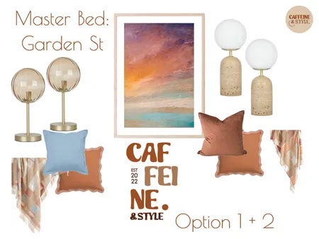 Master Bedroom - Garden St (V2) Interior Design Mood Board by Caffeine and Style Interiors - Shakira on Style Sourcebook