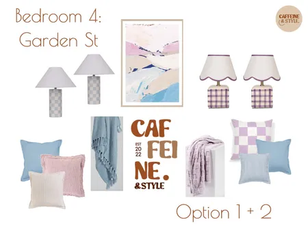 Bedroom 4 - Garden St (V2) Interior Design Mood Board by Caffeine and Style Interiors - Shakira on Style Sourcebook