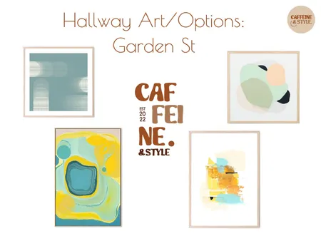Hallway Art/Options - Garden St (V2) Interior Design Mood Board by Caffeine and Style Interiors - Shakira on Style Sourcebook