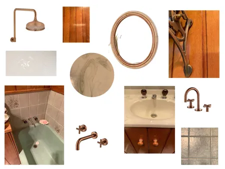 brass bath Interior Design Mood Board by b on Style Sourcebook