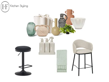 Kitchen styling Interior Design Mood Board by Ivy + Finch Design on Style Sourcebook