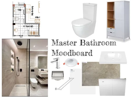 M.Bathroom Moodboard Interior Design Mood Board by kld1707 on Style Sourcebook