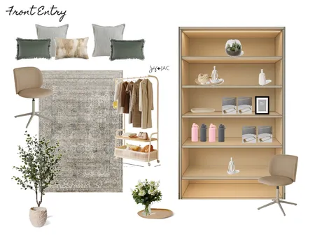 Pilates Front Entry Interior Design Mood Board by Jas and Jac on Style Sourcebook