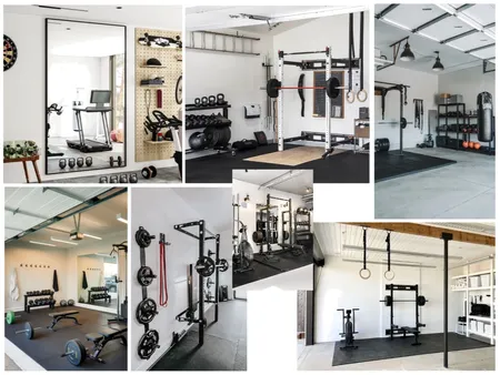 Home Gym (Storage Room) Interior Design Mood Board by childishgohmbino on Style Sourcebook