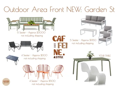 Outdoor Area Back - Garden St (V3) Interior Design Mood Board by Caffeine and Style Interiors - Shakira on Style Sourcebook