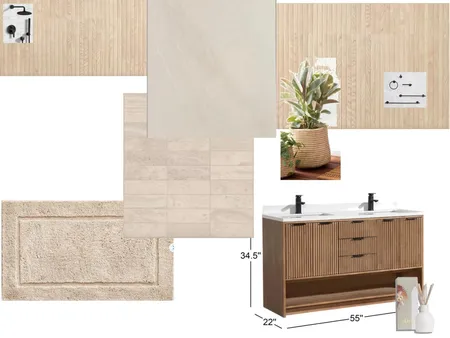 Pnd - master bath Interior Design Mood Board by N.Y.A Design on Style Sourcebook