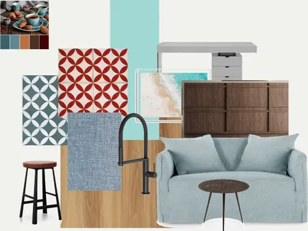 Милена бирюзовая версия Interior Design Mood Board by ElenaRRR on Style Sourcebook