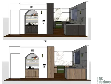 Tina Kitchen view Col Options Interior Design Mood Board by DSdezines Interiors on Style Sourcebook