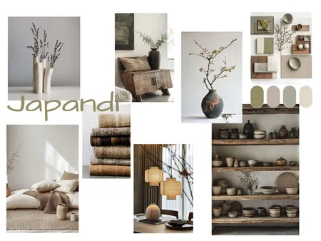 Design Style Mood Board - Japandi Interior Design Mood Board by franzi.tobergte@gmail.com on Style Sourcebook