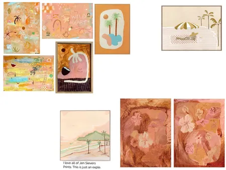 Prints Interior Design Mood Board by marcelle on Style Sourcebook