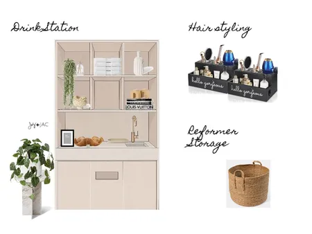 Pilates Drink Station Interior Design Mood Board by Jas and Jac on Style Sourcebook