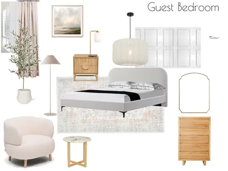 Guestroom - Selections Interior Design Mood Board by moneil on Style Sourcebook