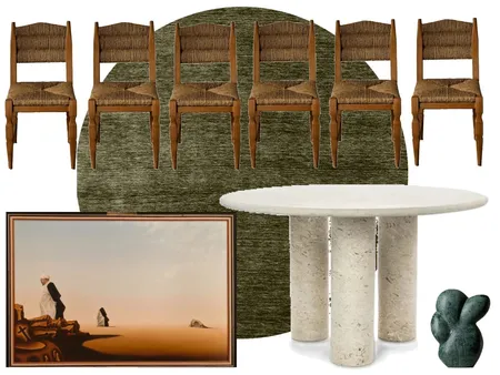 Dining Room Interior Design Mood Board by Estudio Nómada on Style Sourcebook