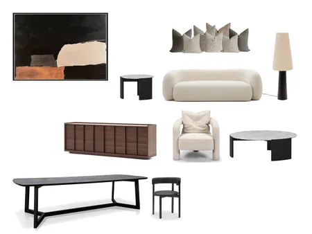 AMAYA PUBLIC AREA - Lounge & Dining 4 Interior Design Mood Board by Bronwynblue on Style Sourcebook