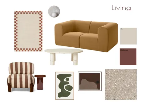 Living Interior Design Mood Board by soudalay on Style Sourcebook