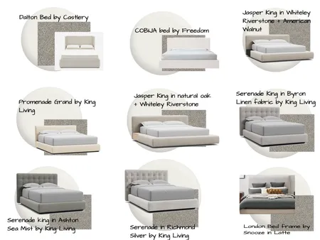 BED VARIATIONS Interior Design Mood Board by Hayley Parker on Style Sourcebook