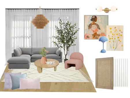 Living Room Interior Design Mood Board by reakriezl on Style Sourcebook