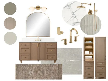 Clark Ave - Primary Bath Interior Design Mood Board by Sarah Beairsto on Style Sourcebook
