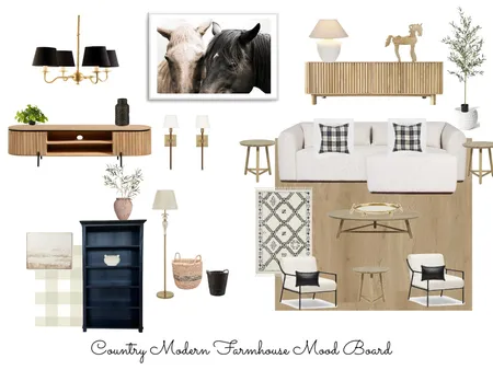 Country Modern Farmhouse Mood Board Interior Design Mood Board by Dawnmariecaulson on Style Sourcebook
