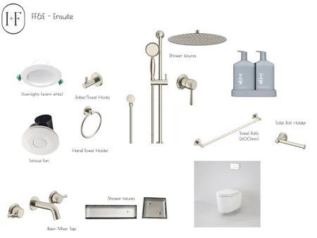 Gardiner Fixtures & Fittings Interior Design Mood Board by Ivy + Finch Design on Style Sourcebook
