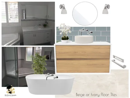 Collets Main bathroom Interior Design Mood Board by De Novo Concepts on Style Sourcebook