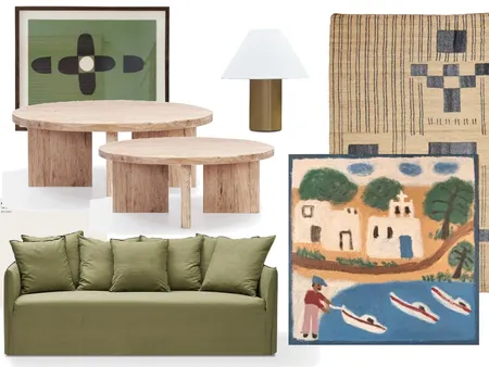 Lounge Interior Design Mood Board by Estudio Nómada on Style Sourcebook