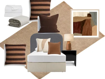 5/1023 brunswick street, new farm. - second bedroom Interior Design Mood Board by tlaws on Style Sourcebook