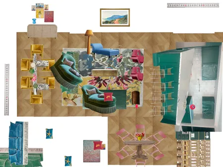 Great Room Space Planning Scale Interior Design Mood Board by dl2407 on Style Sourcebook