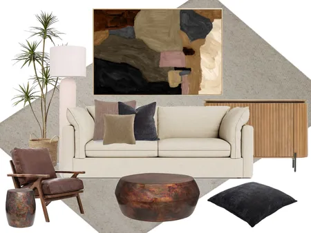 5/1023 brunswick street, new farm. - lounge room Interior Design Mood Board by tlaws on Style Sourcebook