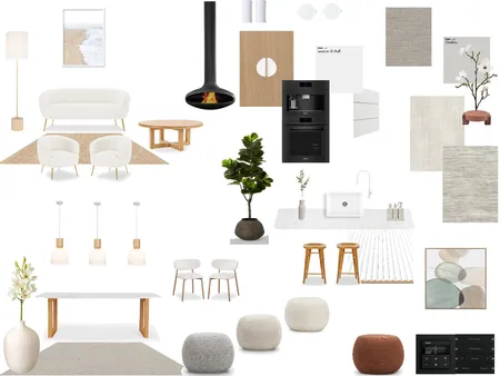 Japandi Kitchen v2_9 Interior Design Mood Board by viola.silec on Style Sourcebook