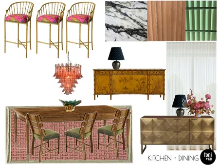 DINING + KITCHEN Interior Design Mood Board by Toni and Co on Style Sourcebook