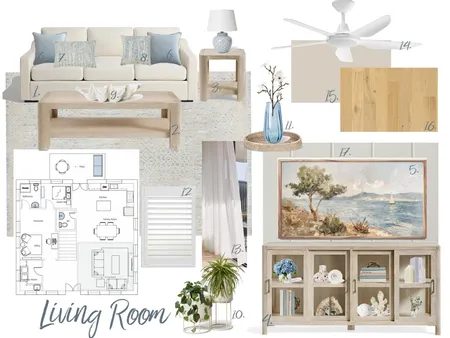 Module 9 - Sample Board - Chloe Ray - Completed Interior Design Mood Board by chloeray31 on Style Sourcebook