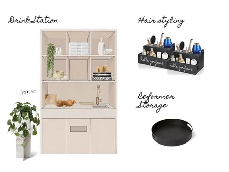 Pilates Drink Station Interior Design Mood Board by Jas and Jac on Style Sourcebook