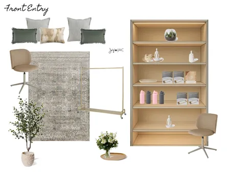 Pilates Front Entry Interior Design Mood Board by Jas and Jac on Style Sourcebook