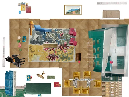 Great Room Space Planning Scale Interior Design Mood Board by dl2407 on Style Sourcebook