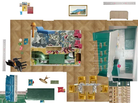 Great Room Space Planning Scale Interior Design Mood Board by dl2407 on Style Sourcebook