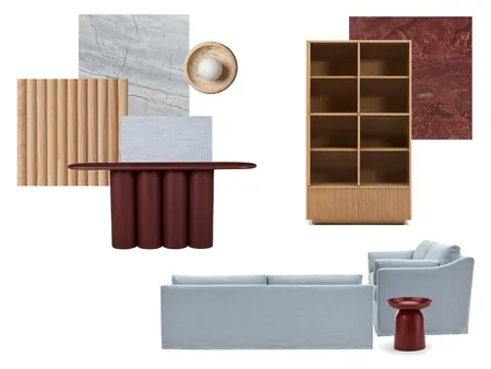 Merlot and Powder Blue FVPL290825 Interior Design Mood Board by Kave Home FV on Style Sourcebook