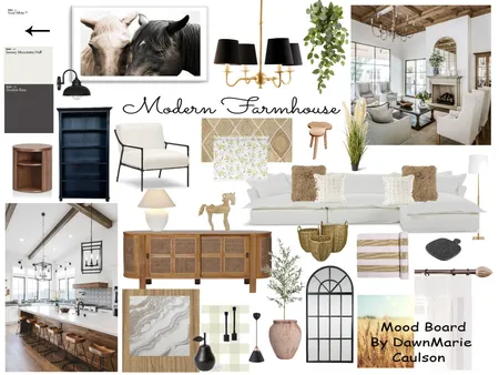 Modern Farmhouse Mood Board for Module 3 Interior Design Mood Board by Dawnmariecaulson on Style Sourcebook