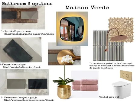Maison Verde bathroom Interior Design Mood Board by Caroline Romer Snel on Style Sourcebook
