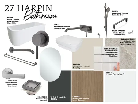 27 Harpin Bathroom Interior Design Mood Board by jessica@russellparsons.com.au on Style Sourcebook
