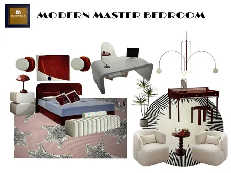 MODERN MASTER BEDROOM Interior Design Mood Board by al1168ster@gmail.com on Style Sourcebook