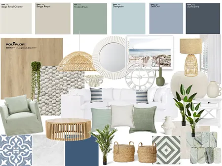 Coastal Module 3 Interior Design Mood Board by Tomorrowlivingandco on Style Sourcebook