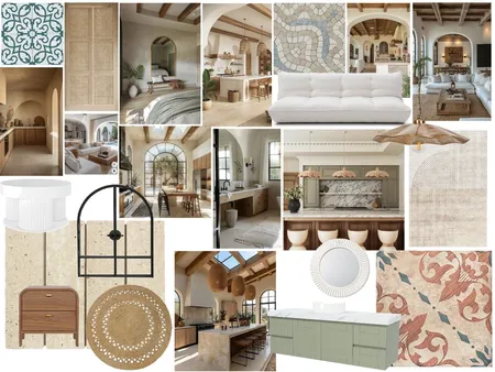 Modern Mediterranean Interior Design Mood Board by kenzfitz1001@gmail.com on Style Sourcebook