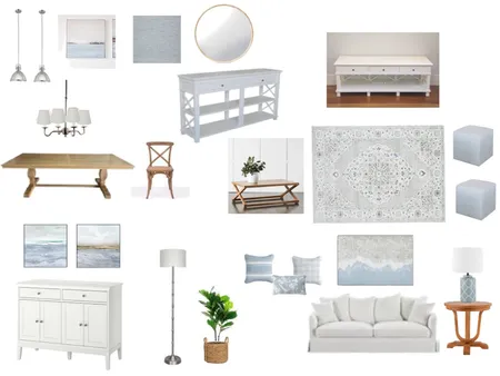 Living & Dining room Interior Design Mood Board by scremer on Style Sourcebook