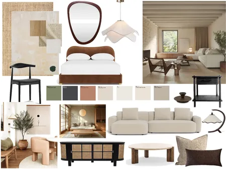 Japandi Mood Board Interior Design Mood Board by Kailee Louise on Style Sourcebook
