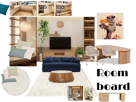 Studio room board Interior Design Mood Board by NINA on Style Sourcebook