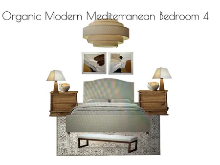 Organic Modern Mediterranean Bedroom 4 Interior Design Mood Board by al1168ster@gmail.com on Style Sourcebook